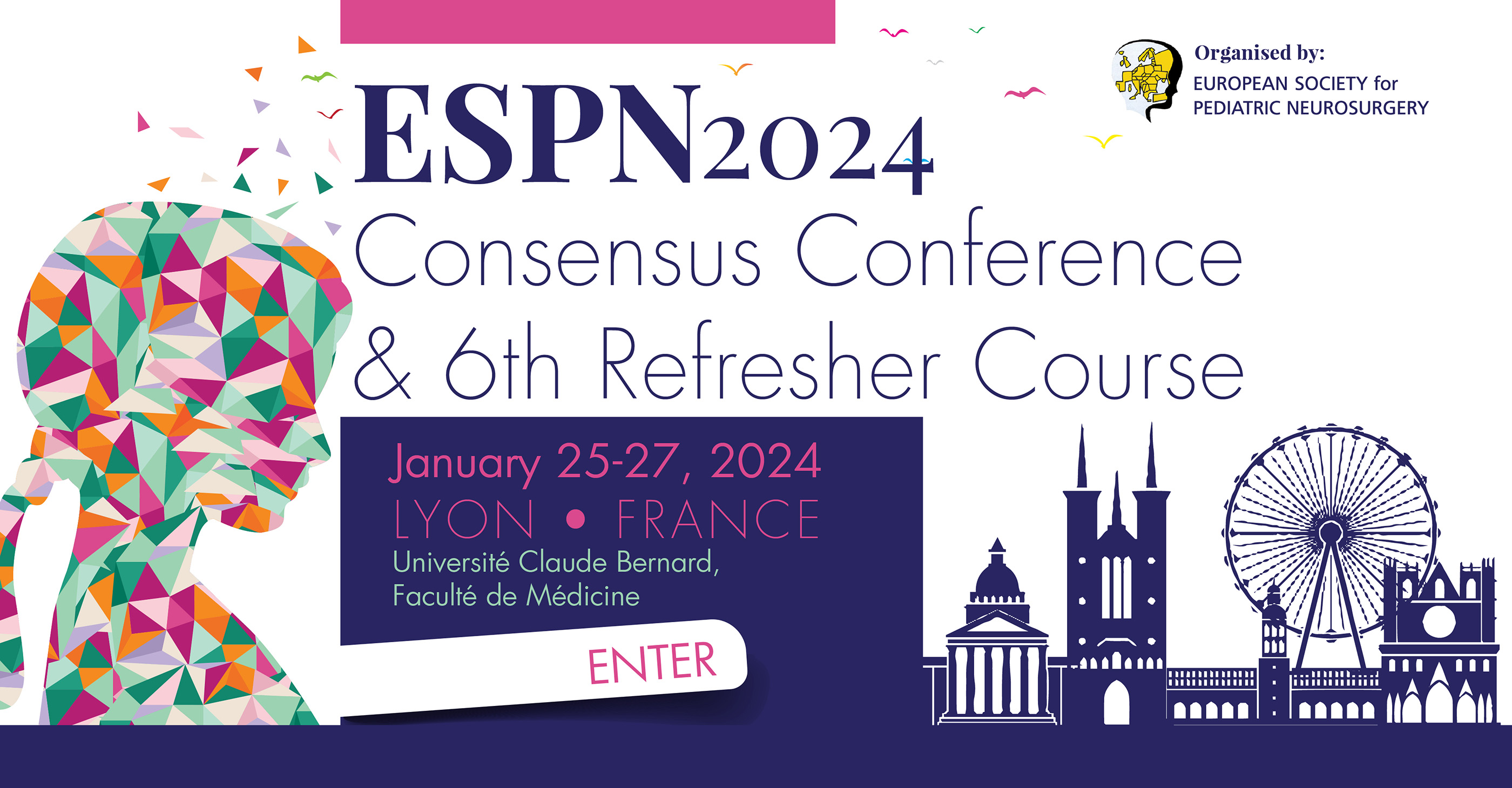 2024 ESPN Consensus Conference and 6th Refresher Course | 25-27 January 2024 | Lyon - France